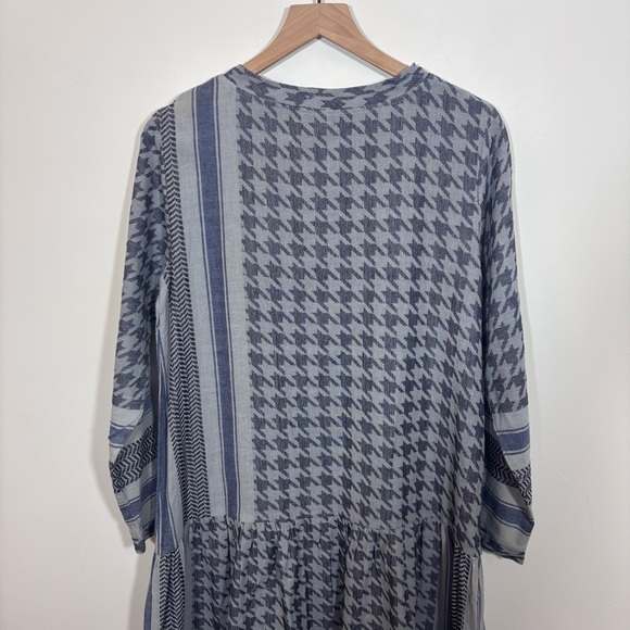 Summery Copenhagen Josefine Long Sleeves Dress NWT Small Doeskin/ Peacot Cotton - Picture 5 of 12